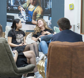 Cheers koffiecorner studenten CHE 1